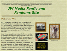 Tablet Screenshot of jwmediafanfiction.com